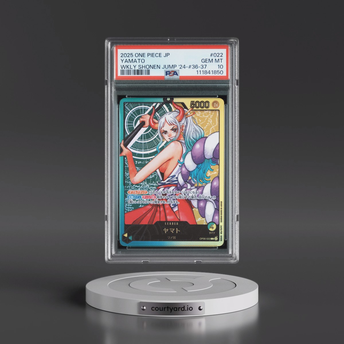 2025 Yamato - One Piece One Piece Japanese Promos PSA 10 GEM MINT